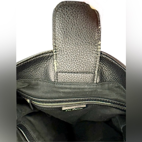 Sam Edelman Monica black fringe suede & leather bucket shoulder/crossbody purse - Picture 12 of 12